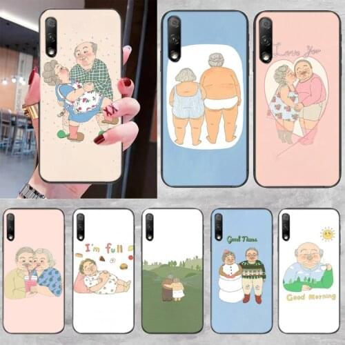 True Love Get Old Soft Cover Phone Case For Huawei P20 30 40 Pro Mate 20 30 40 Pro Honor 9x 10 30lite Y62019