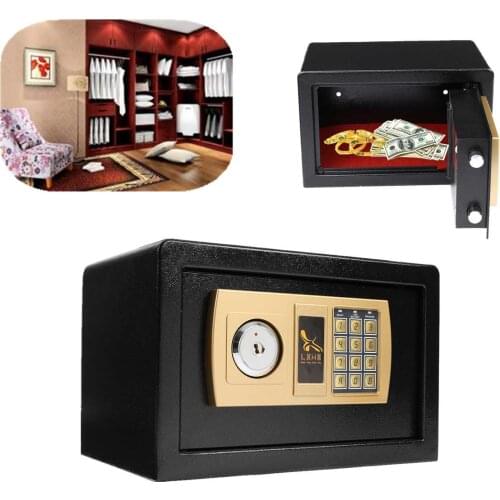 Digital Depository Drop Cash Safe Box Jewelry Gold Anti-theft electronic Password Safe Security Deposit Box For Fire Proof