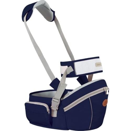 Ergonomic Hip Seat Front Waist Stool Baby Carrier Kangaroo Infant Baby Shoulder Sling Wrap with Safety Belt For 0-36 Months Kids