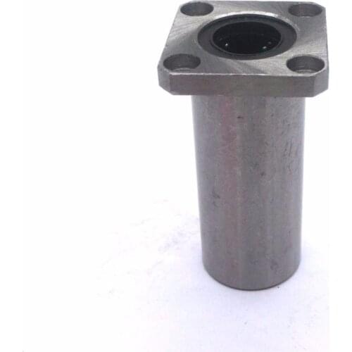 1PC LMK6LUU 6mm Long Type Flange Square Linear Motion Bearing 6/8/10/12/13/16/20mm LMK8/10/12/13/16/20LUU for CNC