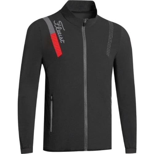 Autumn 2021 new golf clothing mens long sleeve jacket leisure warm breathable clothing Long Sleeve Jacket outdoor