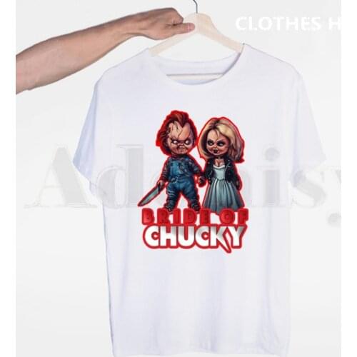 Horror Movie Chucky Demon Death Scary Evil Hipster Men T Shirt O-neck Casual Summer T-shirt Man Woman Tees Tops