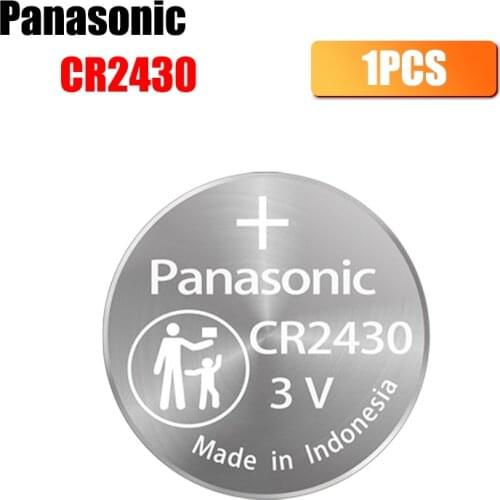 Original Panasonic CR2430 CR 2430 Button Coin Batteries DL2430 BR2430 KL2430 3V Lithium Battery For Watch Toy hearing aids