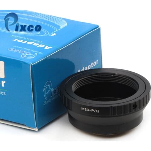 Pixco M39-P/Q Mount Adapter Ring work For M39 Screw Lens to Pentax Q Camera
