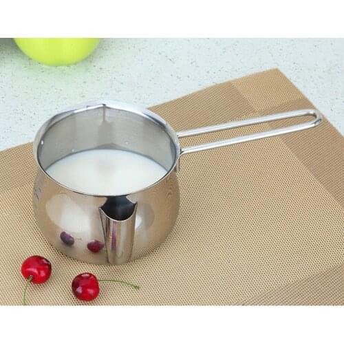 Stainless steel butter chocolate sauce melted heating pan baking pot sauce pan