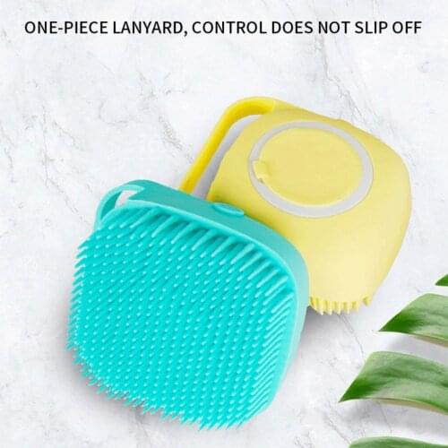Bath Brush Silicone Massage Scrubber Multifunction Bathroom For Babies Body Cleaning Skin Exfoliating Scrubbing Tool for Home