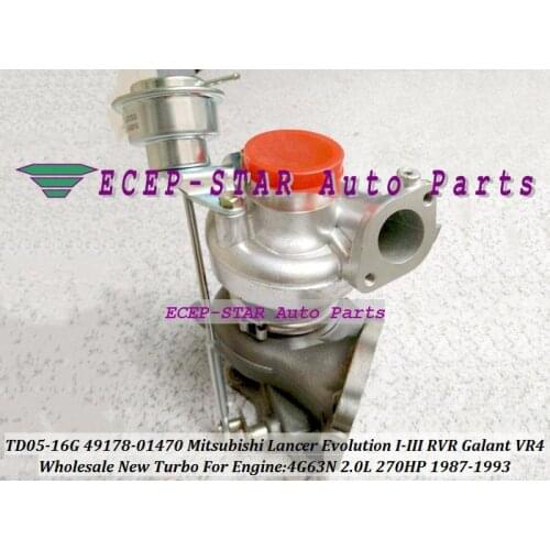 TD05H-16G 49178-01470 49178 01470 Turbo For Mitsubishi Lancer EVO 1-3 Evolution I 3 RVR Galant VR4 1987-93 4G63N 4G63 2.0L 270HP