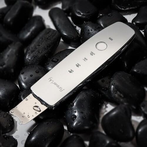 Ultrasonic Skin Scrubber Vibration Face Spatula Blackhead Ance Remover Facial Scrubber Shovel Clean Cavitation Peeling Face Lift