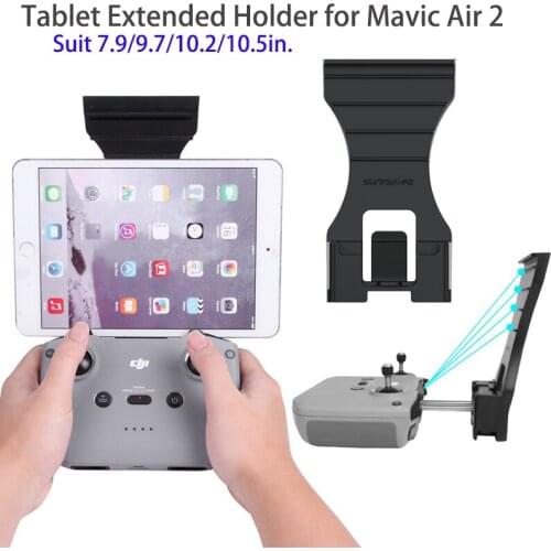 Remote Controller Tablet Holder Tablet Extended Bracket Clip Holder For DJI Mavic Air 2 mavic mini 2 Drone Accessories