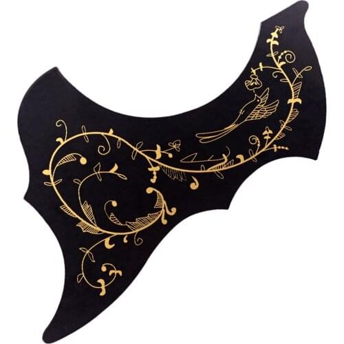 PVC Pickguard Scratch Plate Pick Guard for 40 / 41'' Folk Acoustic Guitars Replacement Accessories