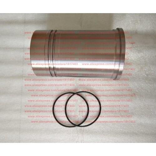 100-01005-1 Cylinder liner + 100-01007 Water sealing ring, Fujian Lijia engine parts, SL2100ABG, SL3100ABG