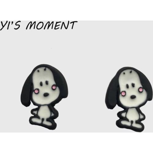 2019 new model birthday Gift Enamel Animal Jewelry Dog Earrings Women Earing for kids