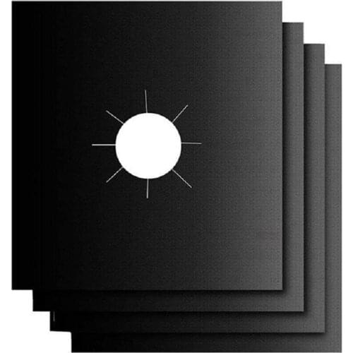 4 Burner Covers, Reusable Stove Top Cover, Non-Stick Burner Lining, Heat Insulation Pad for Gas Stove