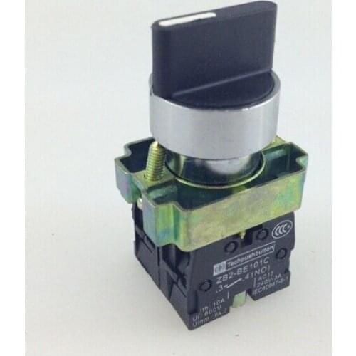 4pcs 3 Position 2NO Momentary Select Selector Switch XB2 BD53 Replaces Tele