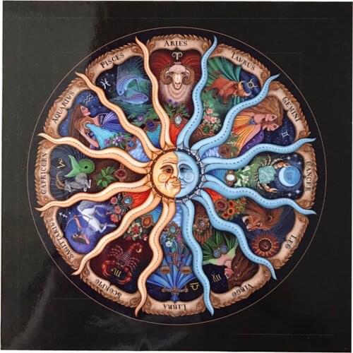 374Pcs DIY Wooden Jigsaw Puzzle Irregular Unique Shape Jigsaw Creative Gift - Helios