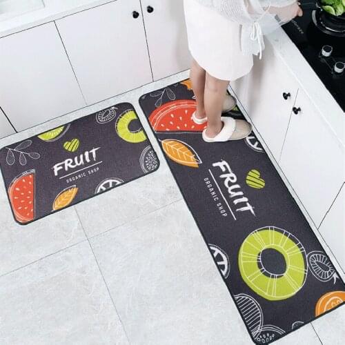 Long Kitchen Mat Bath Carpet Floor Mat Home Entrance Doormat Tapete Absorbent Bedroom Living Room Floor Mats Modern Kitchen Rug