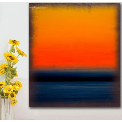 Mark Rothko Still Life Classical Style print Frameless Unframed Oil Painting Spray Canvas Waterproof airbrush square design art