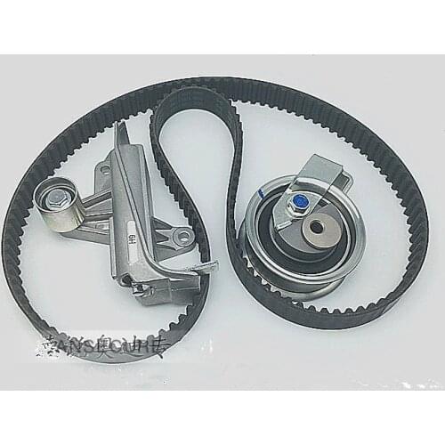 3 pcs Timing Belt Tensioner KIT For Audi A4 A6 C5 VW Volkswagen Passat 1.8T DOHC 2001-2006