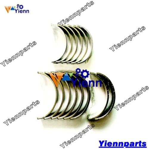 Z750 Z751 crankshaft main conrod bearing set for Kubota engine L175 L185 Tractor Excavator Diesel Engine Spare Parts