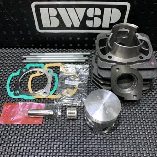 DIO50 Cylinder Kit 48mm JISO Big Bore Tuning Engine Set RRGS BWSP Racing Perfomance Replacement Scooter Parts