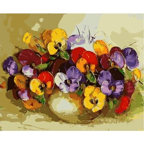 Diamond Painting Kit Flowers 5D Diamond Painting Cross Stitch Diamond Art Painting Kits