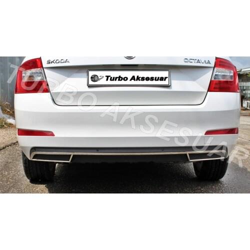 Skoda Octavia A7 Chrome Diffuser Set 3 Piece (2013-2017)