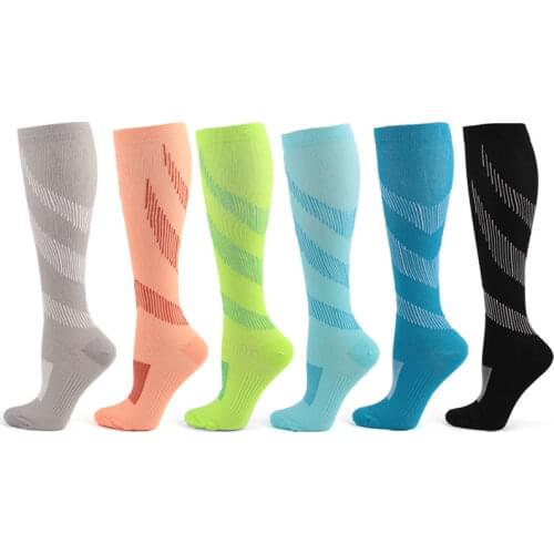 Mens Socks Basketball Long Compression Socks Color Fashion Casual Nylon Pressure Men And Women Socks Hiking