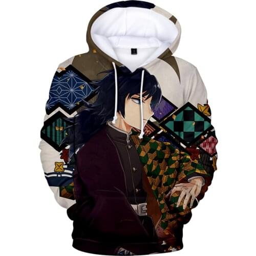 2019 New Demon Slayer Kimetsu No Yaiba 3D Hoodies Men/women Autumn Hoodie Personality Fashion Sweatshirts Anime 3D Hoodie Coats