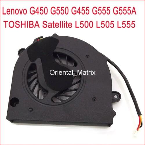 New MF60090V1-C000-G99 Cooler Fan For Lenovo G450 G550 G455 G555 G555A TOSHIBA Satellite L500 L505 L555 Laptop CPU Cooling Fan