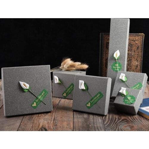 "Rong han edition first jewelry bracelet ring box gift box of high-grade fashion jewelry wholesale boxes