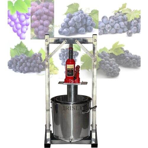 Wholesale Price Cheap Manual Juice Pressing Machine Home Stainless SteelJuicer Self-brewing Grape Wine Press Machine