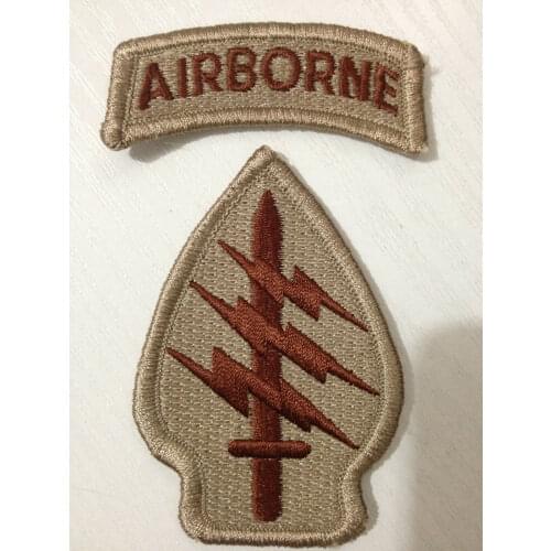 US MILITARY AIRBORNE SPECIAL FORCES EMBROIDERED jacket PATCH BADGE Military Store