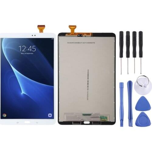 High Quality LCD Screen and Digitizer Full Assembly Lcd Replacement Glass for Galaxy Tab A 10.1 / T580 With logo