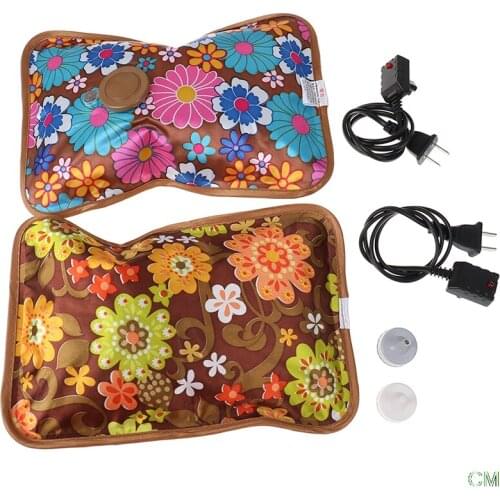 1PC Rechargeable Electric Hot Water Bottle Hand Warmer Heater Bag For Winter