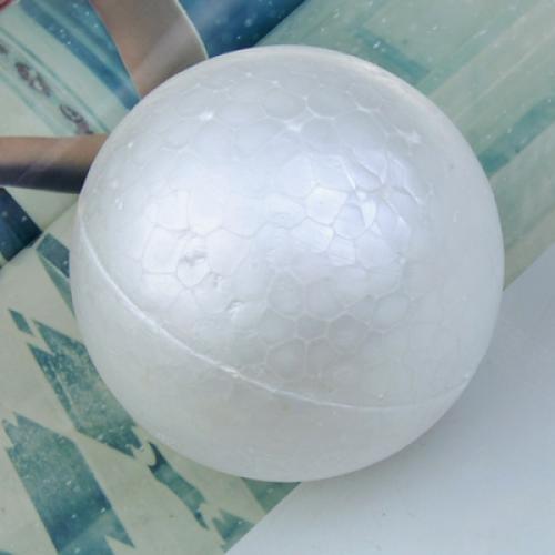 10pcs White Christmas Modelling Craft Polystyrene Foam Ball Sphere
