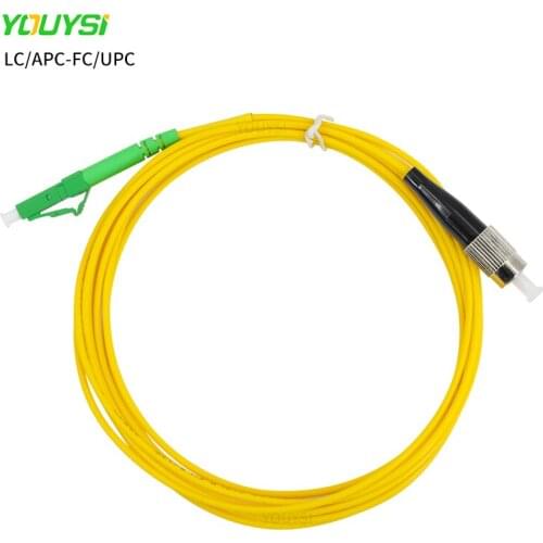 10PCS Simplex LC/APC-FC/UPC fiber optic patch cord Cable 1m/2m/3m/5m/10m fiber optic jumper cable 2.0mm