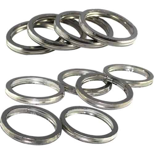 10pcs Motorcycle Exhaust Pipe Header Gasket for Honda Suzuki Kawasaki Yamaha Ducati Husqvarna Triumph Aprilia BMW Cagiva Hyosung