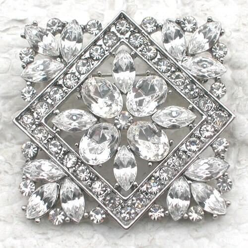 12pcs/lot Wholesale Wedding party Brooch Rhinestone Flower Fashion Pin brooches Jewelry gift C101730