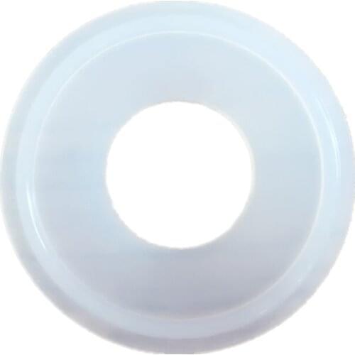 5 PCS Fit 19mm 3/4" Pipe OD 1.5" Tri Clamp Sanitary Silicon Sealing Gasket Strip Homebrew For Diopter Ferule Fitting