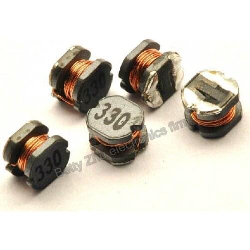 Free shipping CD43 33UH SMD power inductors new original printing 330