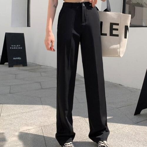 DISWEET Women's Cropped Trousers