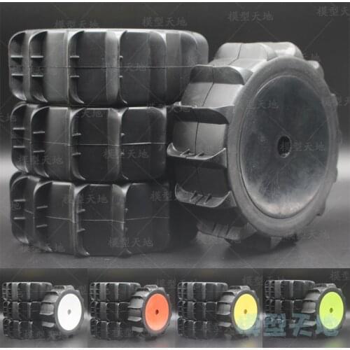 HSP 1/8 off-road vehicles 125MM desert tires 8SC pull short card 17MM wear-resistant sand tires digging tires snow tires
