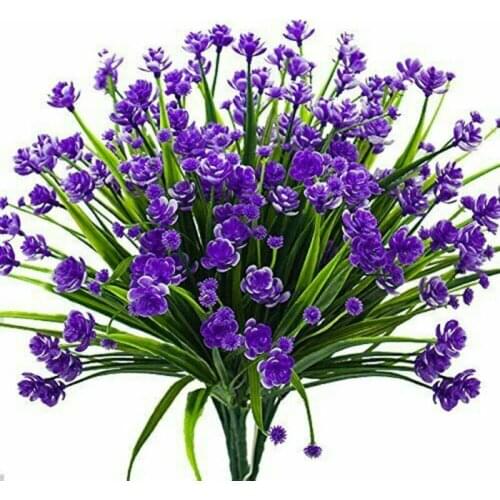 Artificial Fake Flowers Bunch Home Office Party Decor Garden Artificial Decor Home Wedding Decoration