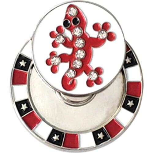 Golf Hat Cap Clips Silver Golf Ball Markers Magnetic Golfer Gift, Keepsake