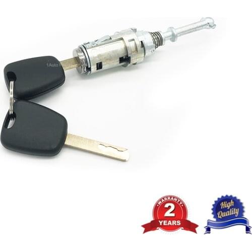 Front Left Door Lock Barrel Set with 2 keys for Citroen C2 C3 9170T9