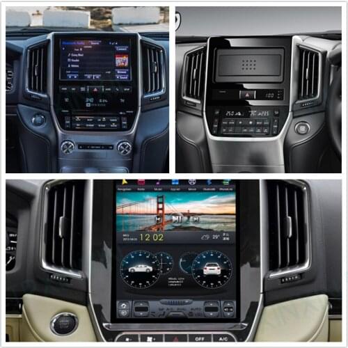 For Toyota Land Cruiser lc200 2016 - 2019 Android 9 Carplay Radio Player Car GPS Navigation Head Unit Car stereo BT WIFI