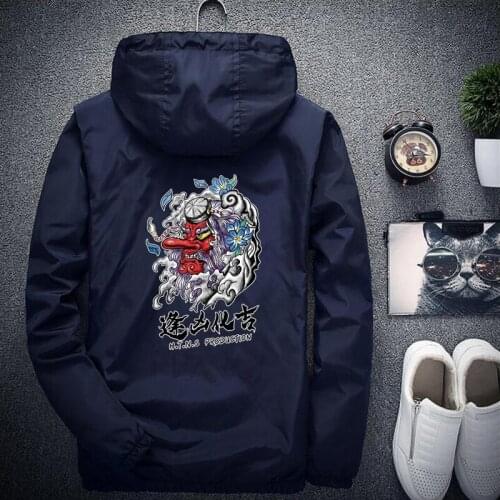 2019 New Casual Jacket Men Spring Autumn Bomber Windbreaker Jacket Men Hooded Coat Thin Raincoat Outwear Male Plus Size 6XL 7XL