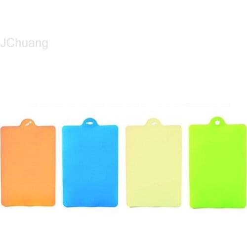 Extra Ultra-thin Flexible Plastic Kitchen Cutting Board Mats Set With Easy-Grip Handles BPA-Free Dishwasher Safe
