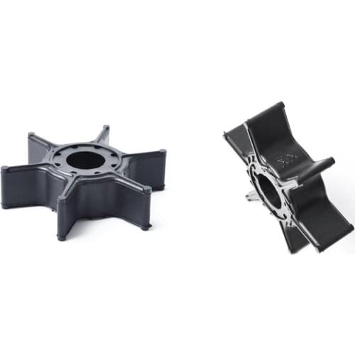 2PCS Water Pump Impeller For YAMAHA 63V 44352 01 00 8 / 9.9 / 15 / 20hp