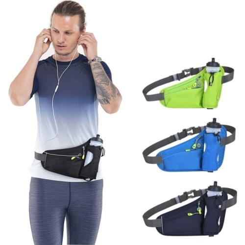Men Waist Packs Nylon Waterproof Close Body Bag Women Fashion Sports Bag Gym Outdoor Running Marathon Cycling Belt Packs